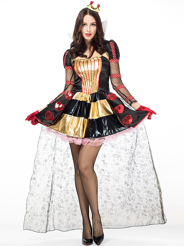 Women Queen of Heart Costume 