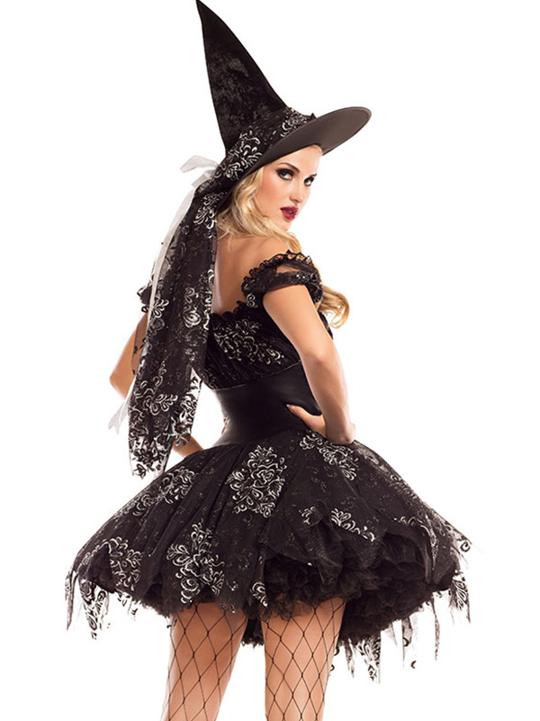 Women Witch Ghost Halloween Costume