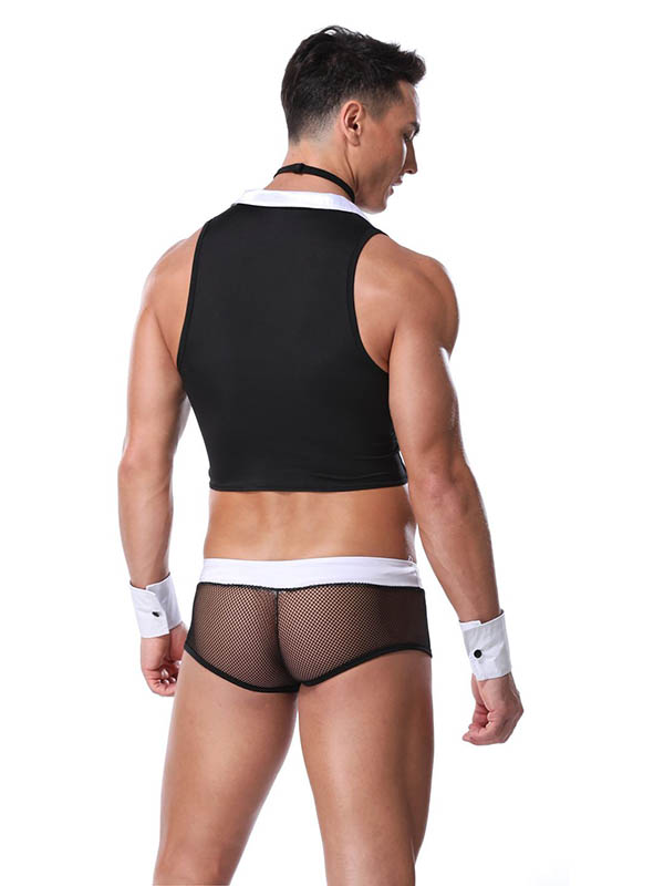 Men Bartender Cosplay Lingerie