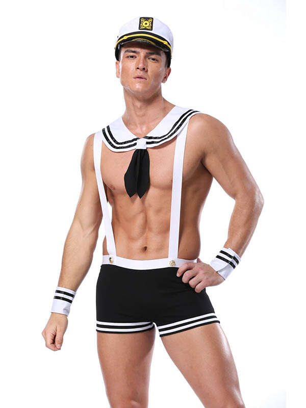Men Sailor Cosplay Lingerie
