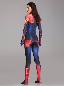 Captain Marvel Cosplay Costume