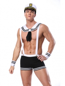 Men Sailor Cosplay Lingerie