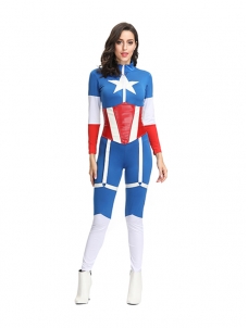 Captain Marvel Cosplay Halloween Costume