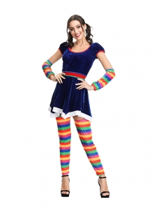 Sexy Clown Cosplay Halloween Costume