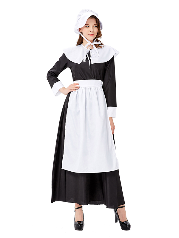 Women French Maid Halloween Costume