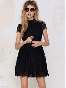 Black Lace Dress