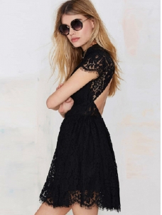 Black Lace Dress