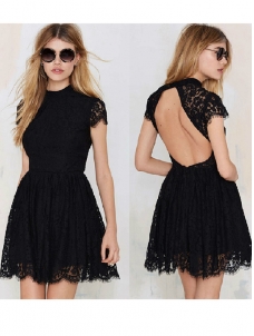 Black Lace Dress