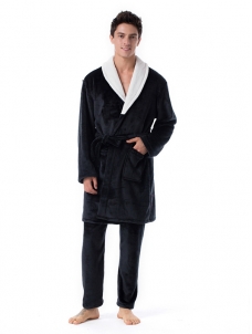 Polyester Coral Fleece Bathrobe