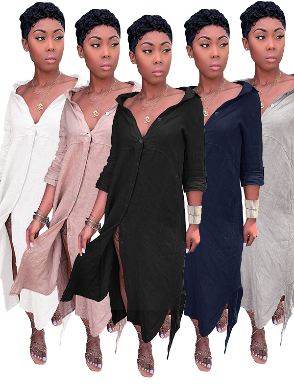 Women Long Sleeve Maxi Dress