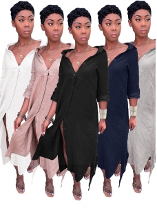 Women Long Sleeve Maxi Dress