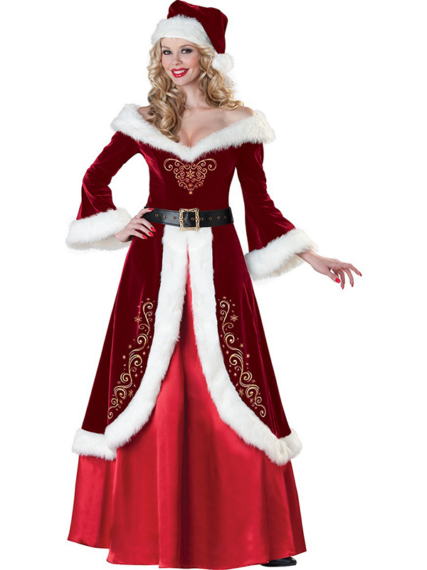 Women Christmas Santa Costume (including fancy dress)