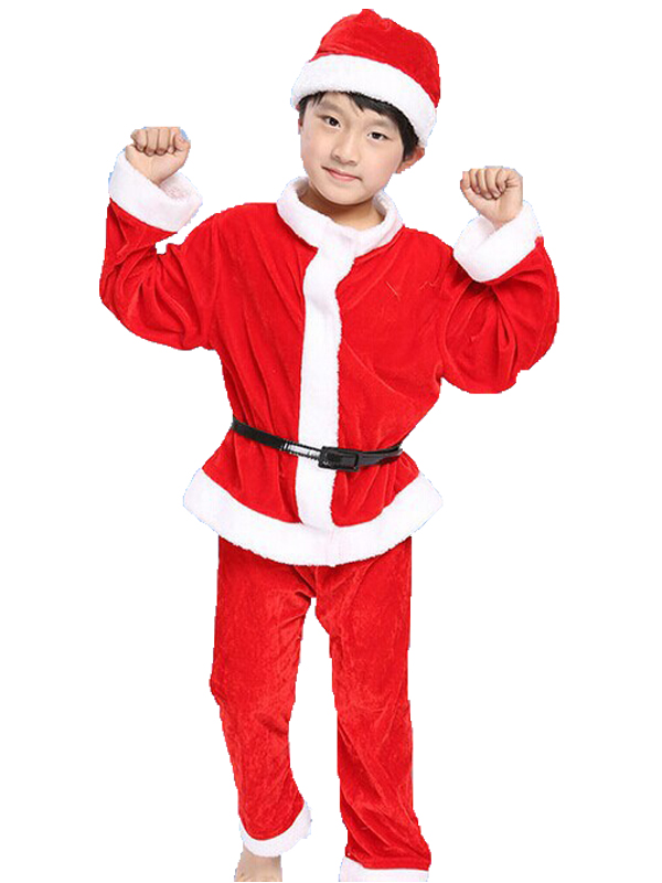 Boys Christmas Santa Costume