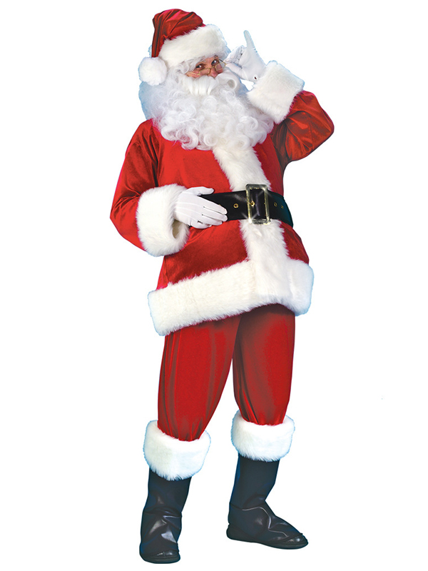 Men Christmas Santa Costume