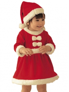 Christmas Girls Santa Costume Fancy Dress