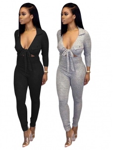 Women Long Sleeve Jumpsuit