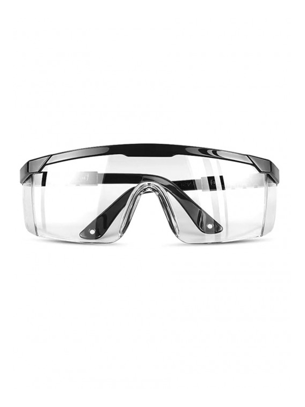 Fresh Black Anti-Spatter Goggles Adjustable Temple