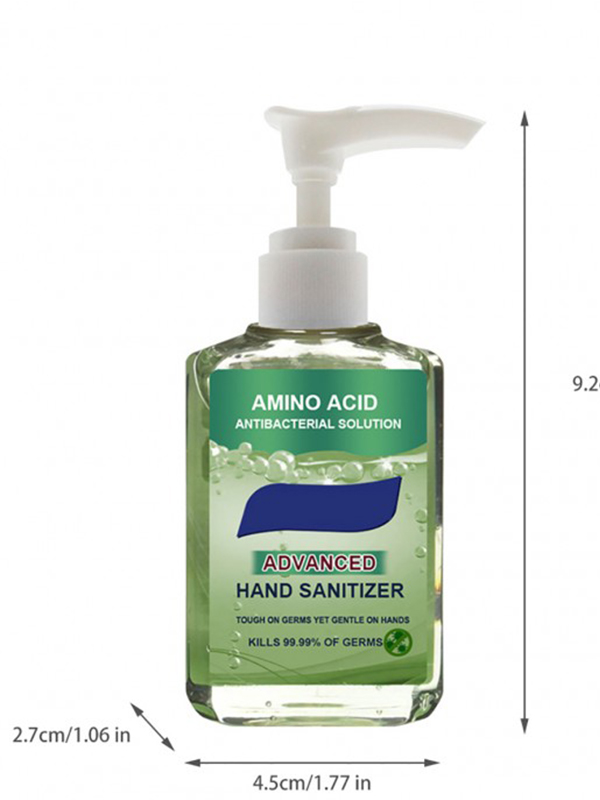 Multi-Functional Press Type Amino Acid 60ML Hand Sanitizer