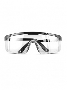 Fresh Black Anti-Spatter Goggles Adjustable Temple