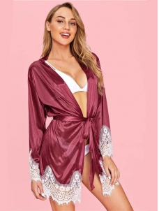 Sexy Purple Women Sleep Gown