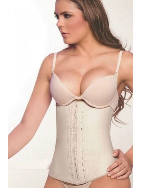 Hook Eyes Latex Waist Training Corset