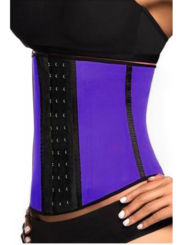 Purple 4 Bones Latex Weight Loss Waist Cincher