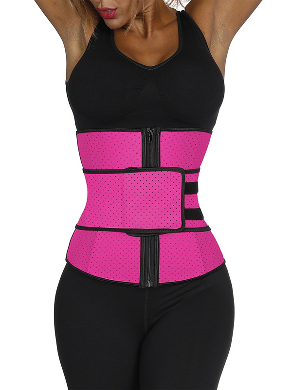 Rose Latex 7 Steel Boned Waist Trainer