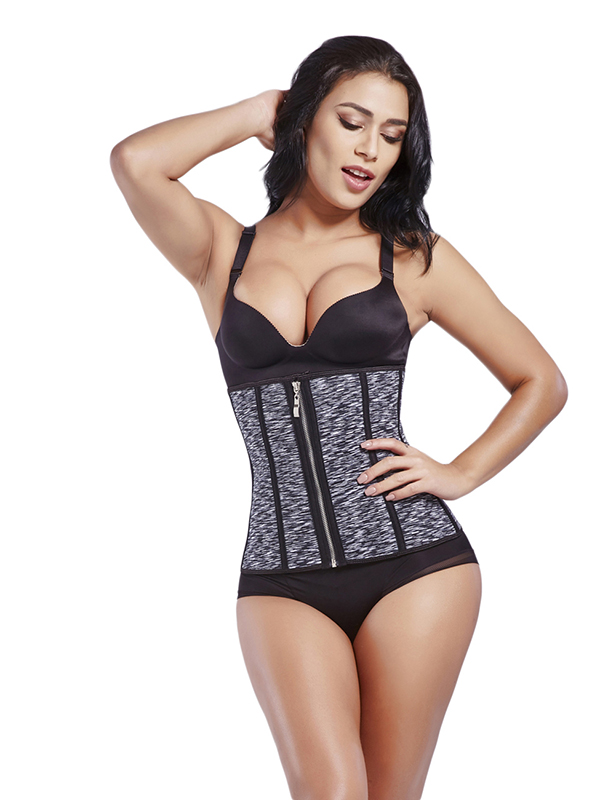 Black Underbust Queen Size Waist Training Burst