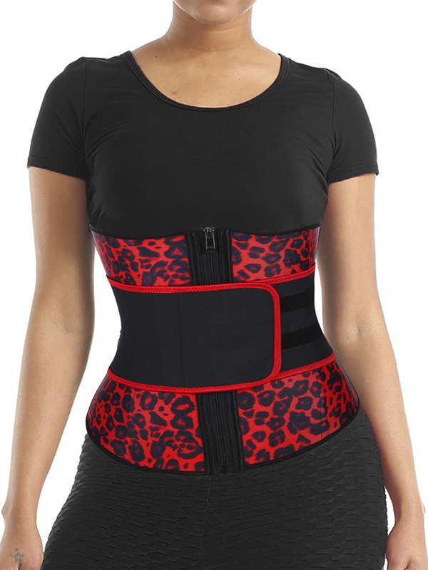 Zip Latex 7 Steel Boned Waist Trainer 