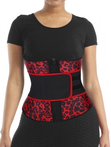 Zip Latex 7 Steel Boned Waist Trainer 