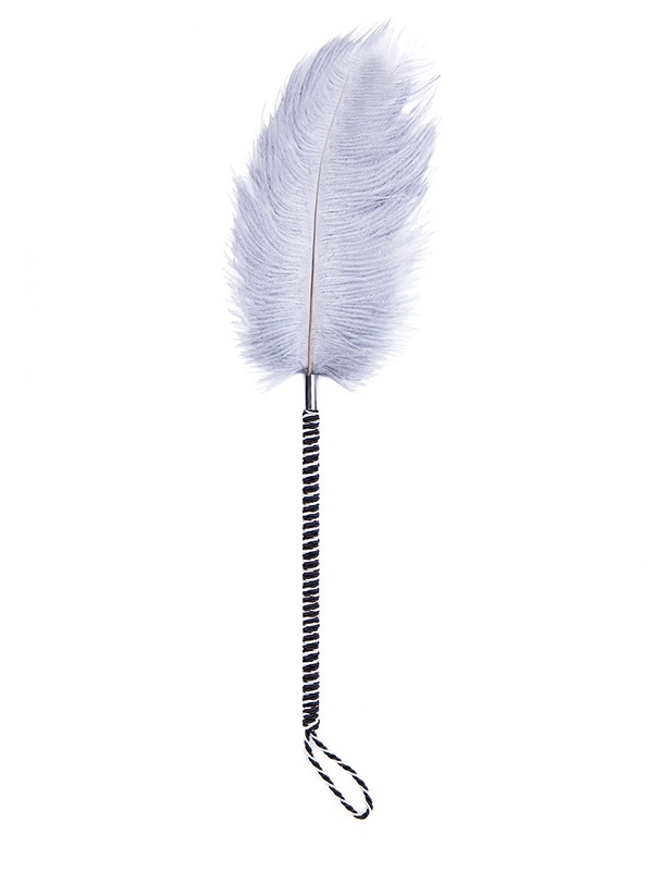 Feather Ticklers White Ostrich Feather