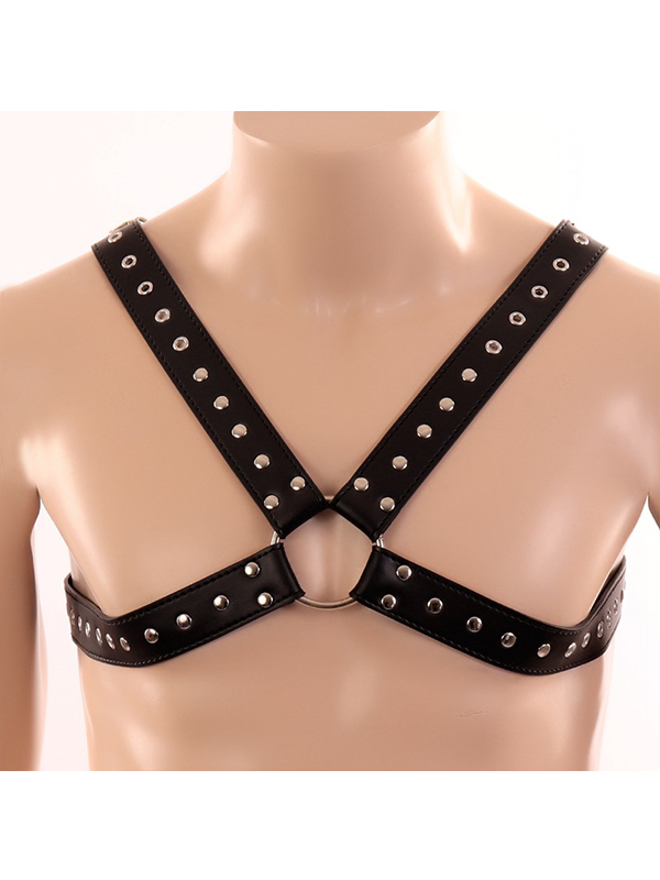 Pu Leather Harness Belt Set