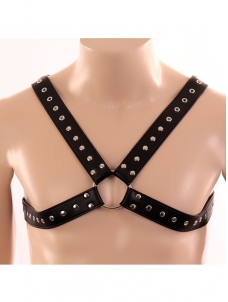 Pu Leather Harness Belt Set