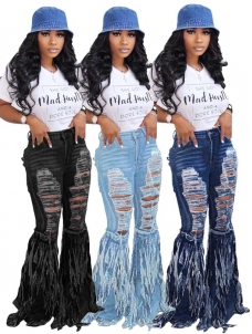 Women Denim Long Jean Pants