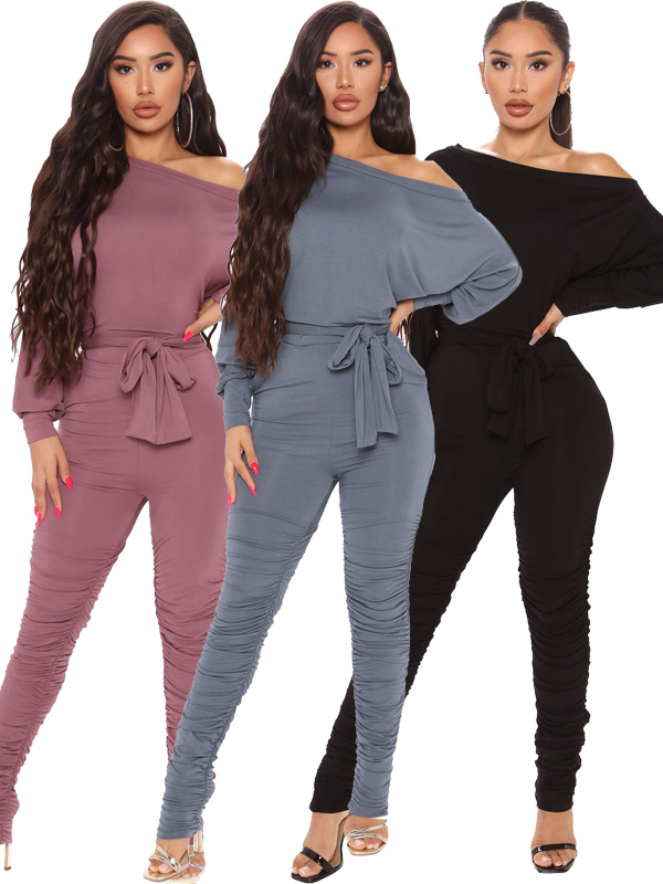 Women Sexy Long Sleeve Jumpsuit