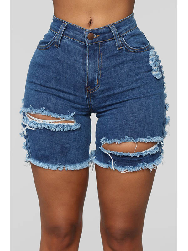 Women Fashion Short Denim Trousers