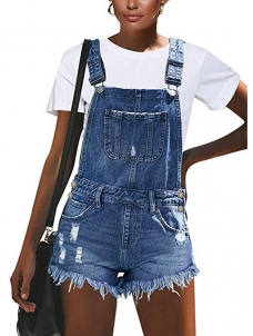 Women Denim Summer Romper