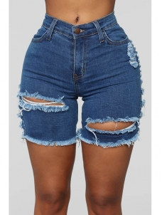 Women Fashion Short Denim Trousers