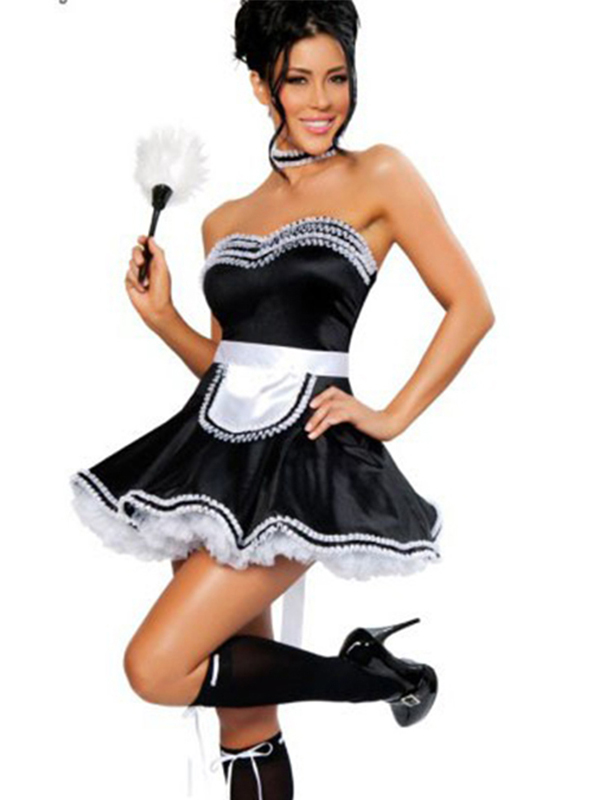Fifi French Maid Fancy Dress Costume