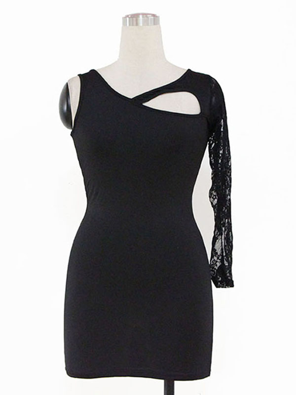 Charmin Party Dress With Lace In One Arm Optics