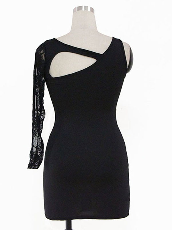Charmin Party Dress With Lace In One Arm Optics