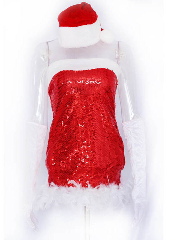 Sexy Sequin Christmas Costume