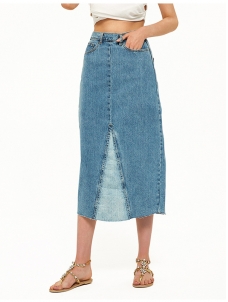 Women Long Denim Dress