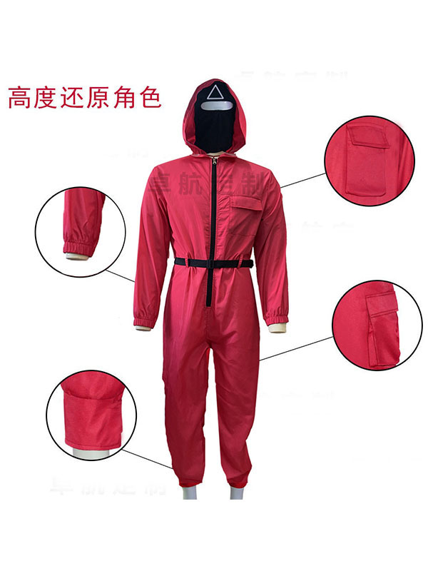 Squid Game Costume Jumpsuit  (including jumpsuit)