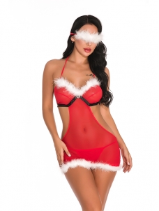 Women Christmas Santa Costume (including lingerie)
