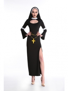 Women Nun Halloween Costume