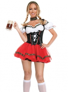 Women Sexy Beer Girl Halloween Costume