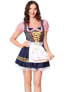 Women French Maid Halloween Costume (including fancy dress)
