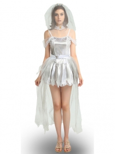 Women Sexy Bride Halloween Costume