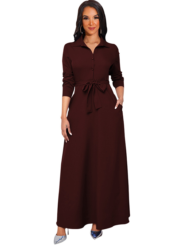 Women Sexy Long Sleeve Evening Dress